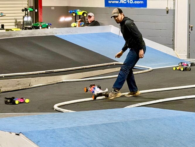 RC car hobbyists gather for New Years Trophy Race